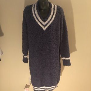 POL blue/white sweater dress Large never worn